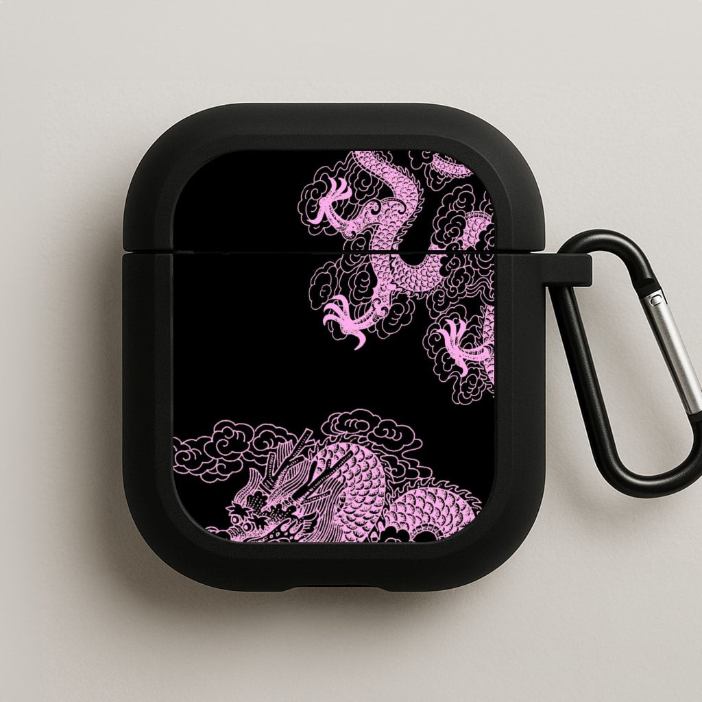 Purple Dragon AirPods Case