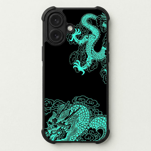 Green Dragon Phone Case — Bumper case