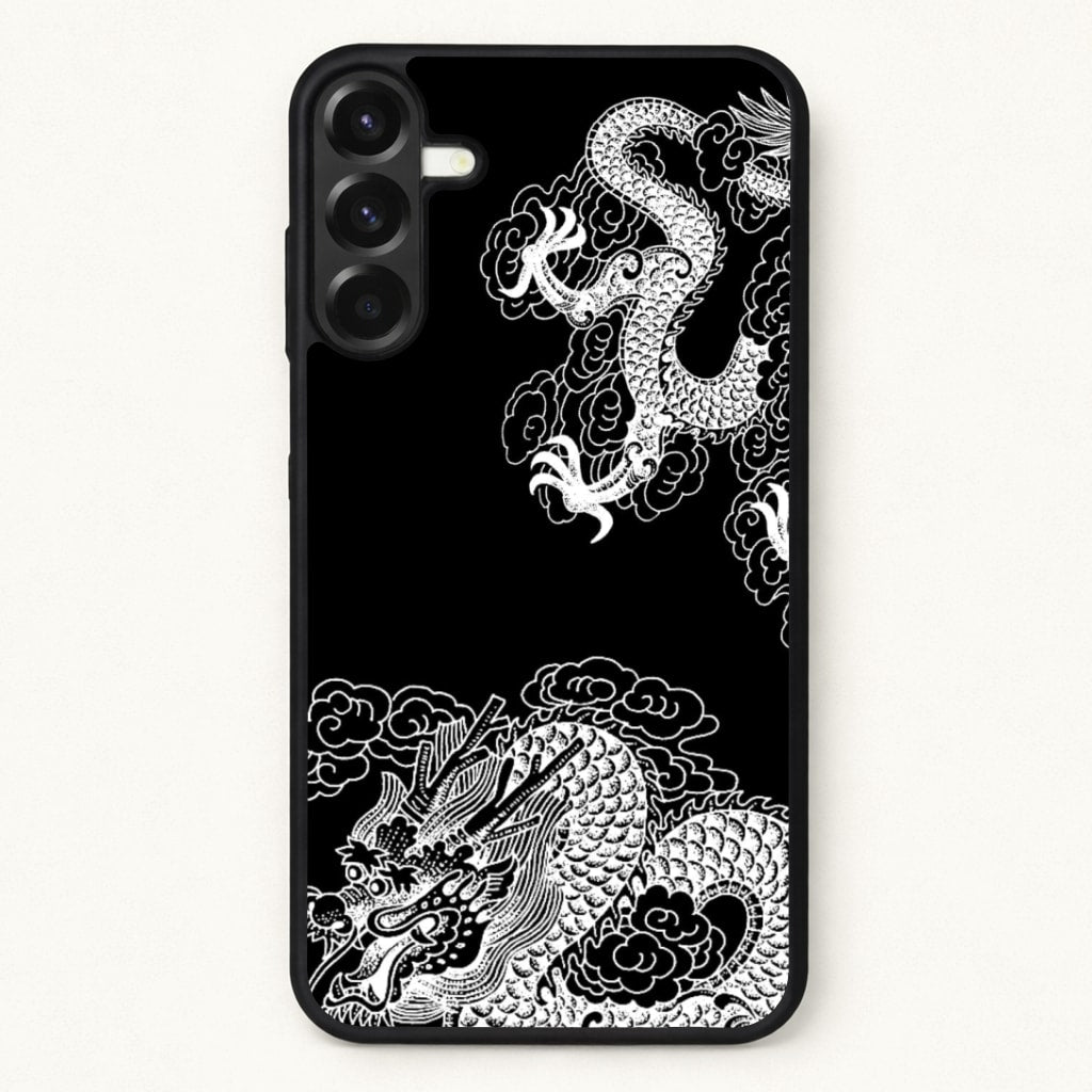 White Dragon Phone Case for Galaxy A37