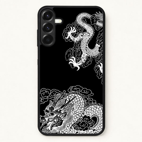 White Dragon Phone Case for Galaxy A57