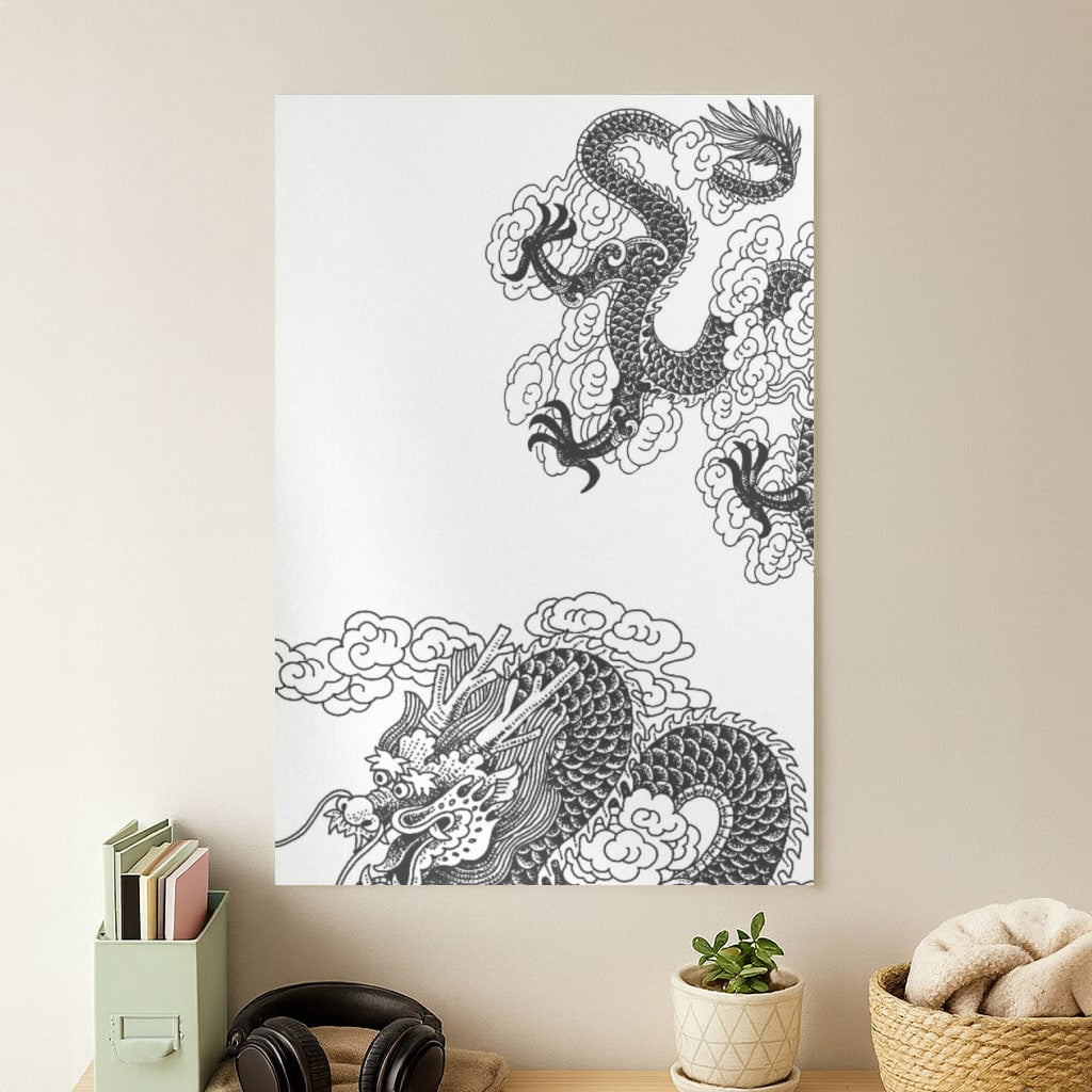 Black Dragon Poster