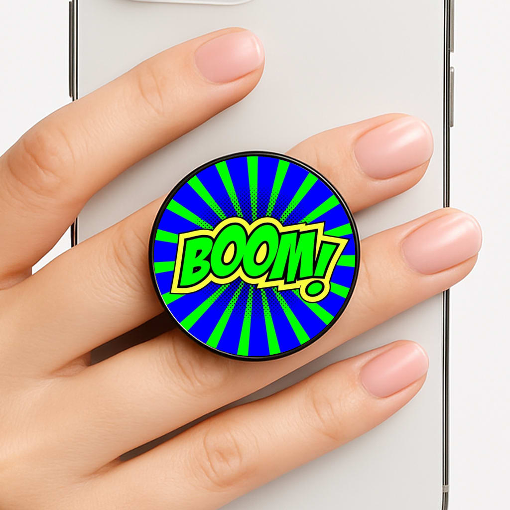 Boom - Pop Art Phone Grip