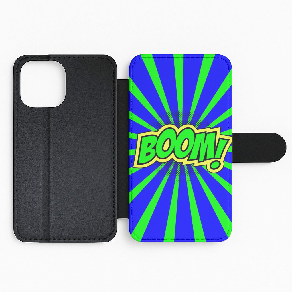 Boom - Pop Art Flip Phone Case