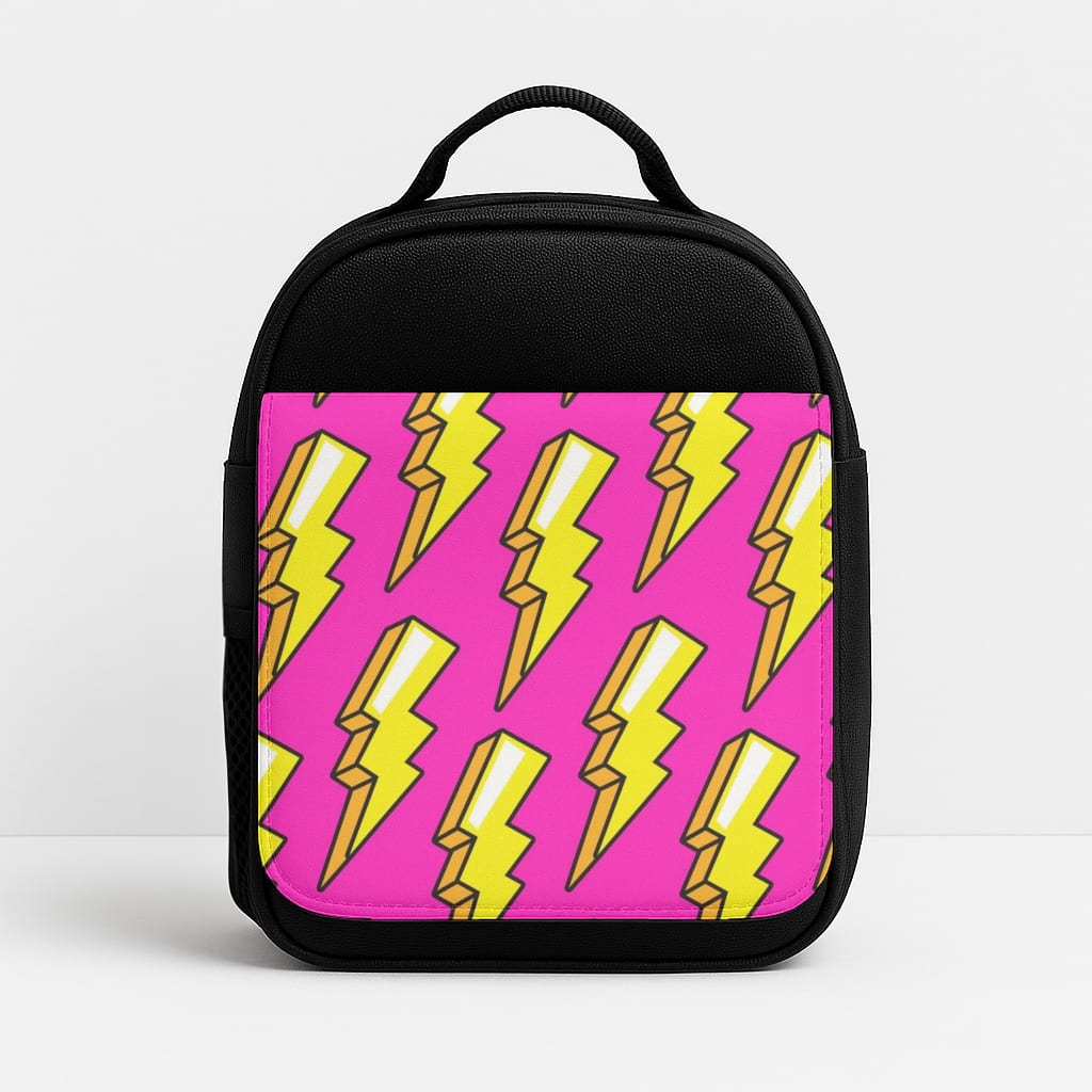 Pop Art Lightning Insulated Lunchbox