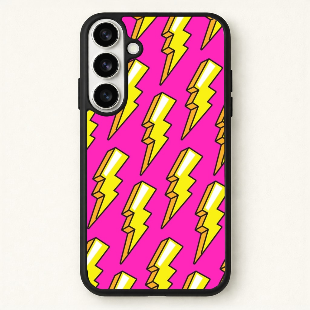 Pop Art Lightning Phone Case for Galaxy S26 Plus