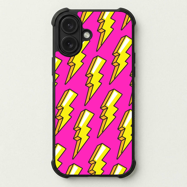 Pop Art Lightning Phone Case — Bumper case