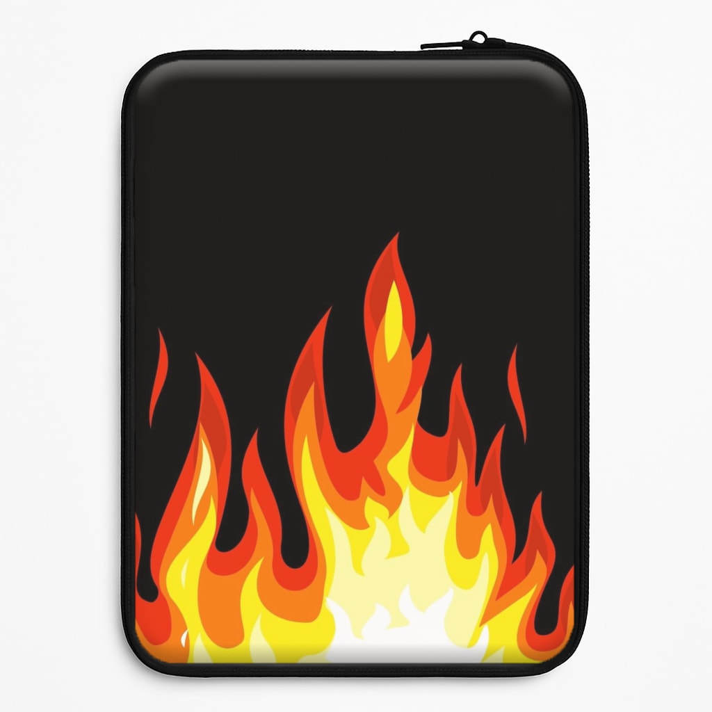 Black Flame  Universal Laptop Sleeve