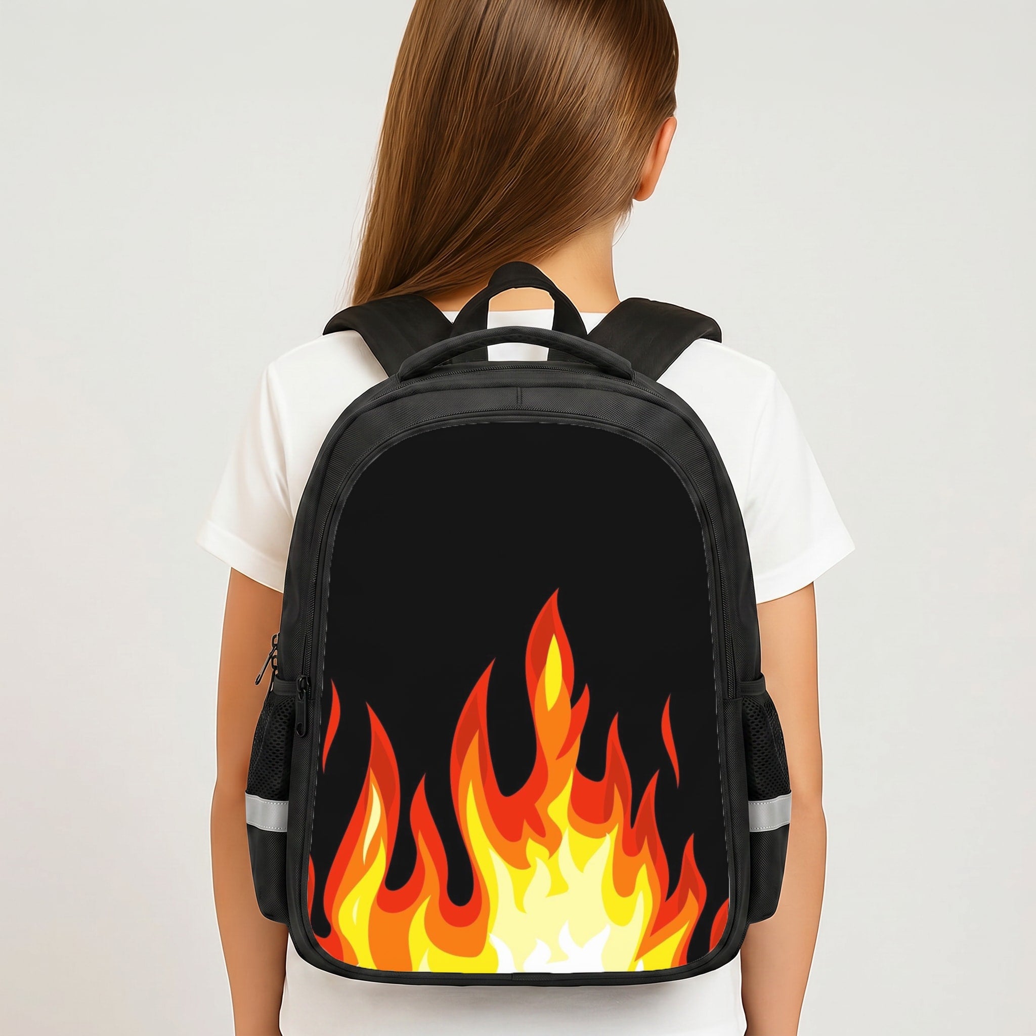 Black Flame Backpack