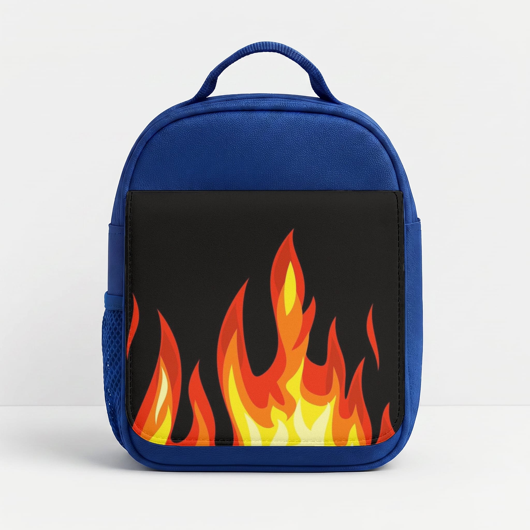 Black Flame Lunchbox - Blue