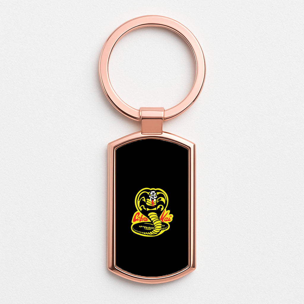 C Kai Logo Rose Gold Keyring