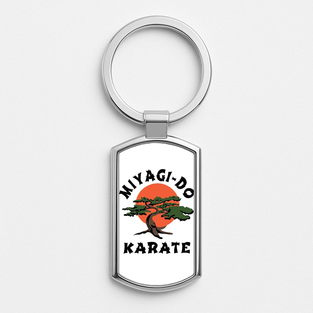 Miyagi-do Karate - C Kai Silver Keyring