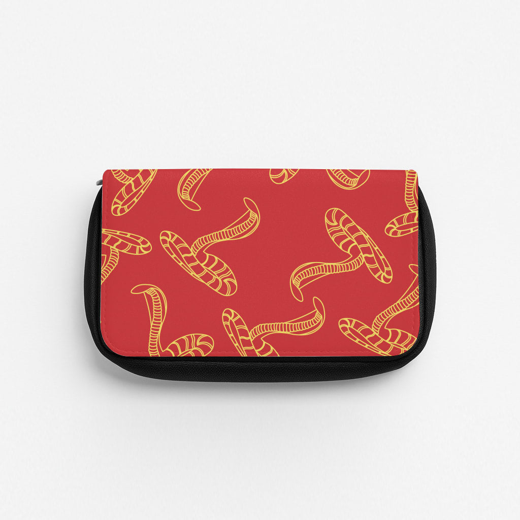 Snake Collage Pencil Case