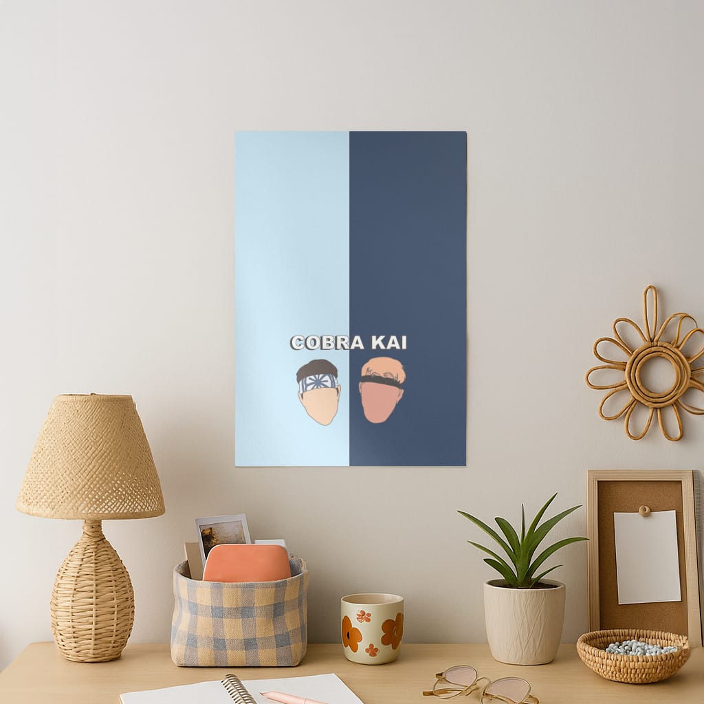 Johnny And LaRusso Art Print