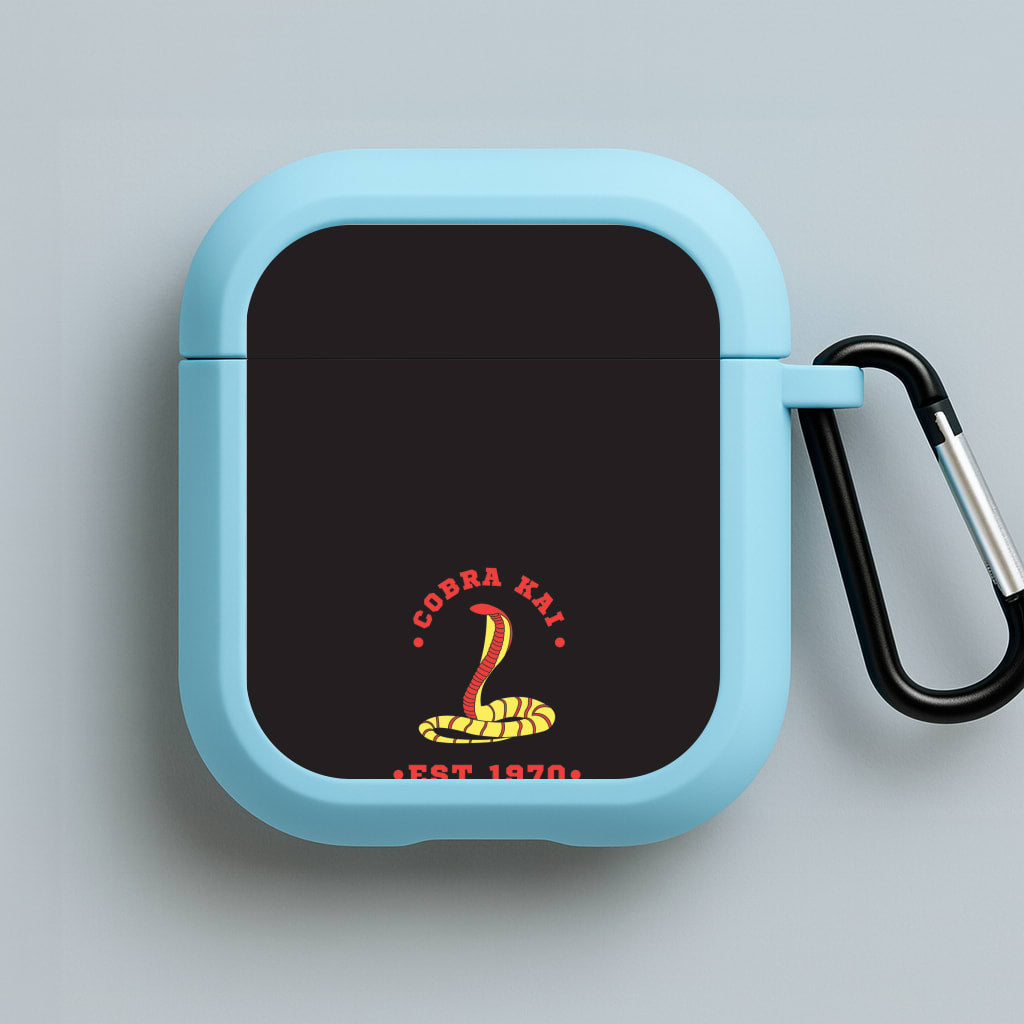 Snake Est 1970 Blue AirPods Case