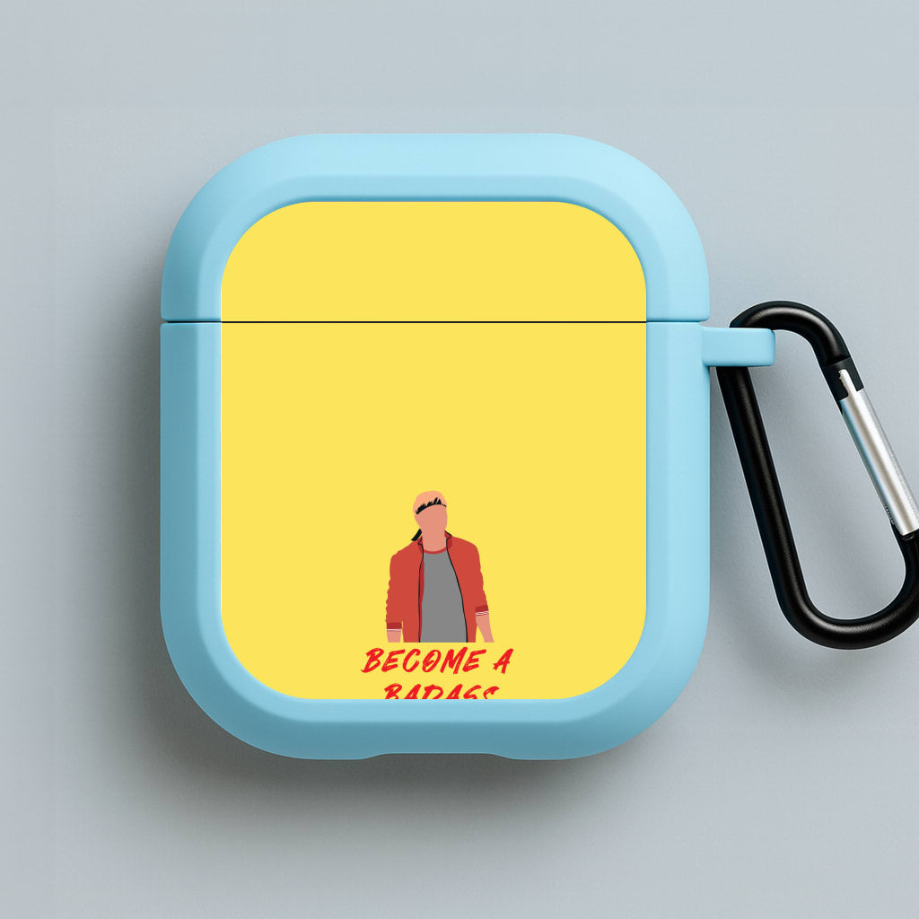 Become A Badass Blue AirPods Case