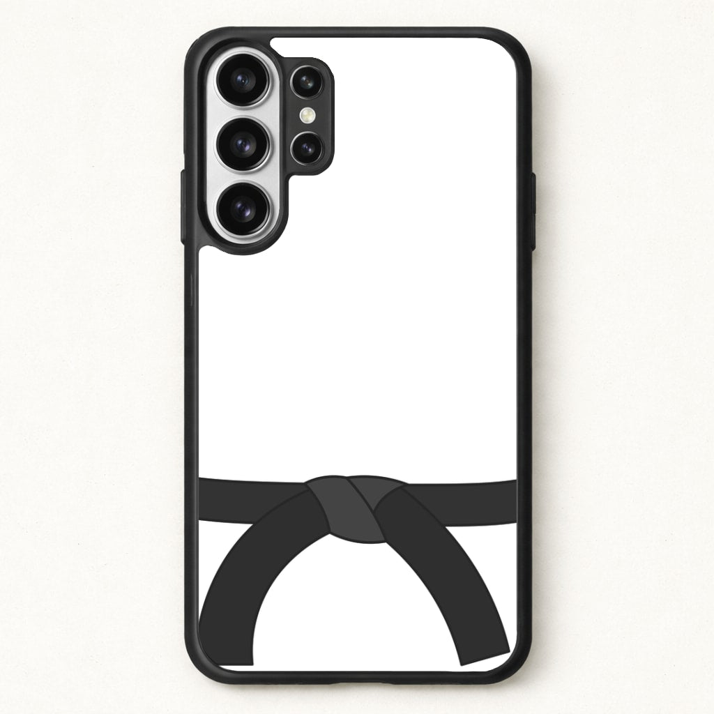 Black Belt Phone Case for Galaxy S26 Ultra