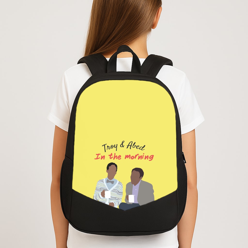 Troy And Abed In The Morning - Community Backpack