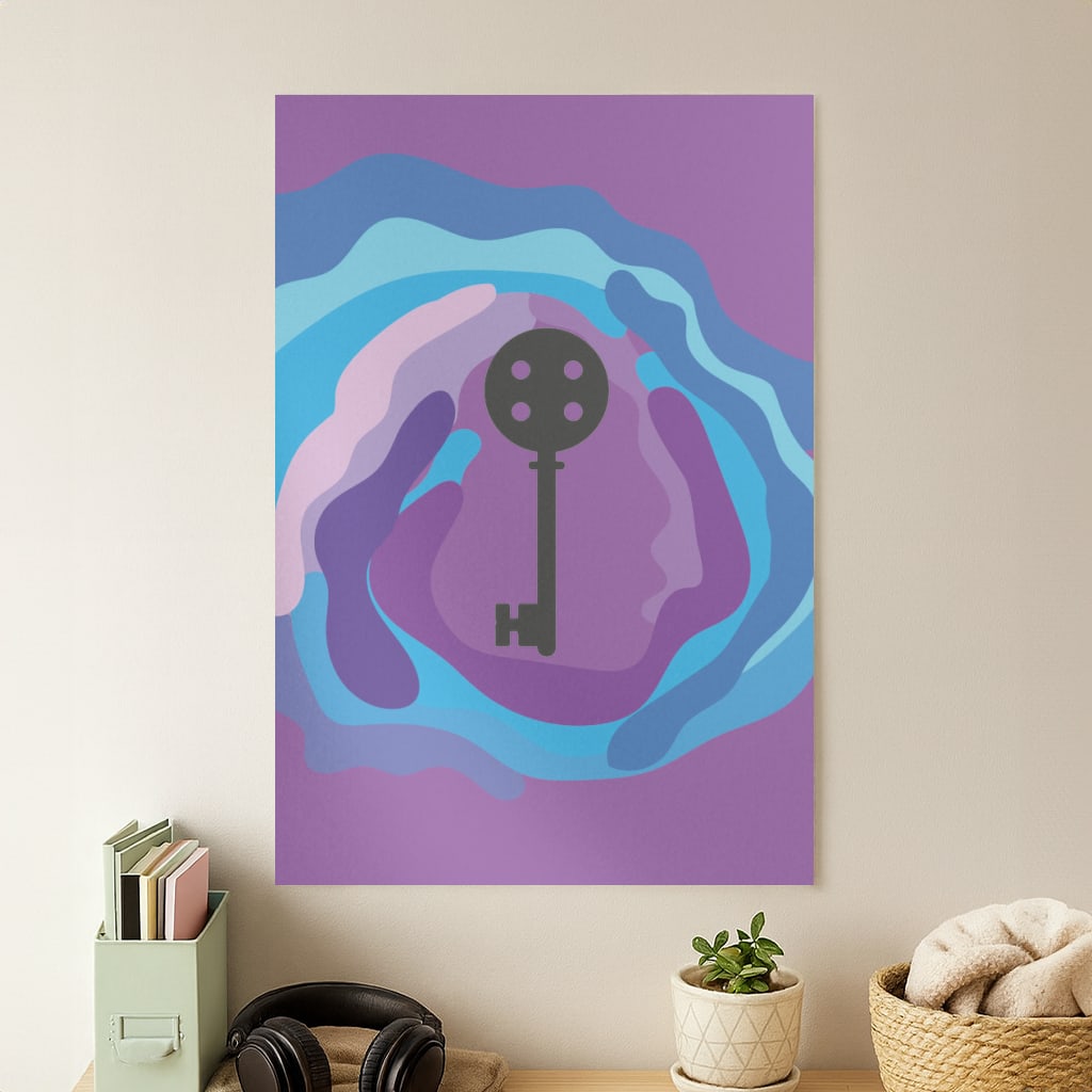 Coraline Key Poster