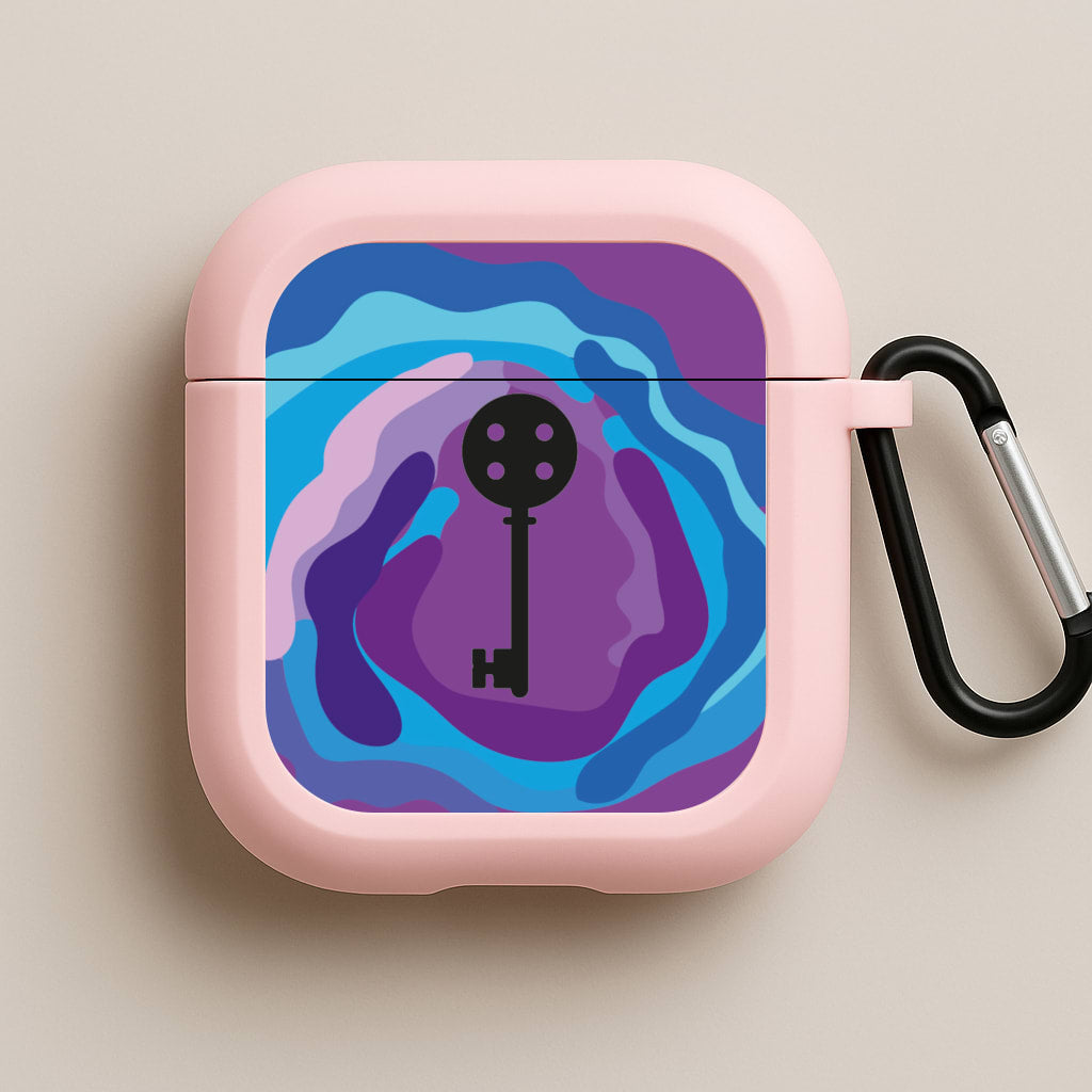 Coraline Key Pink AirPods Case