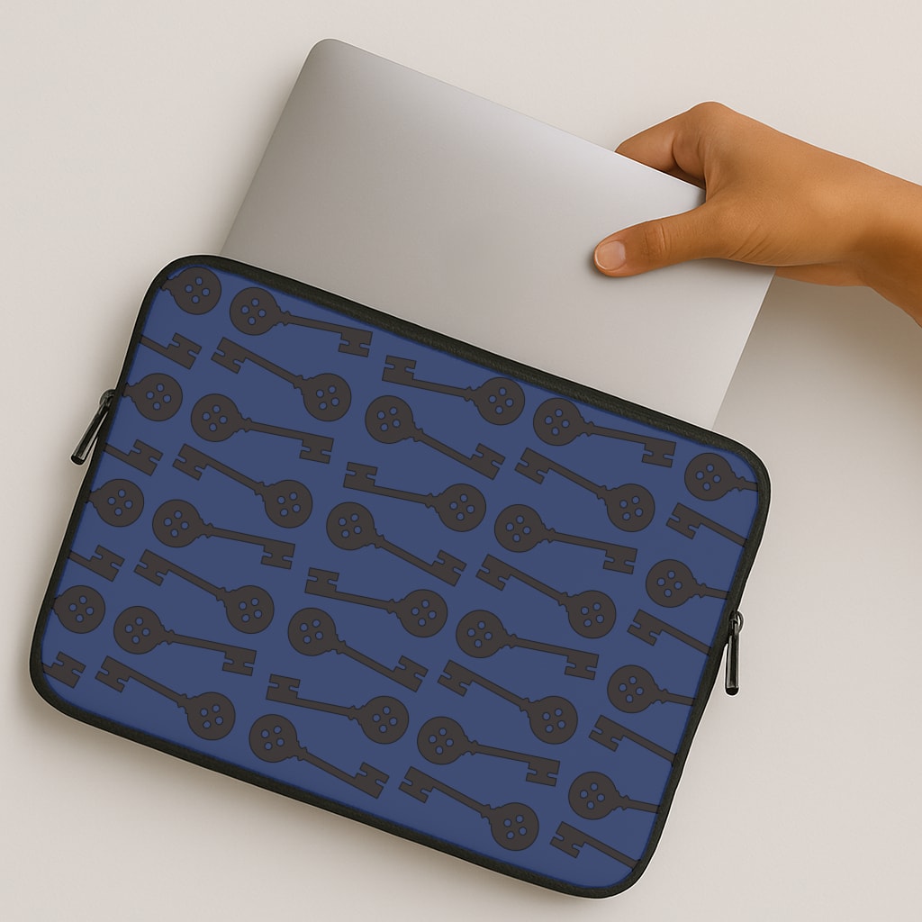 Key Pattern MacBook Case