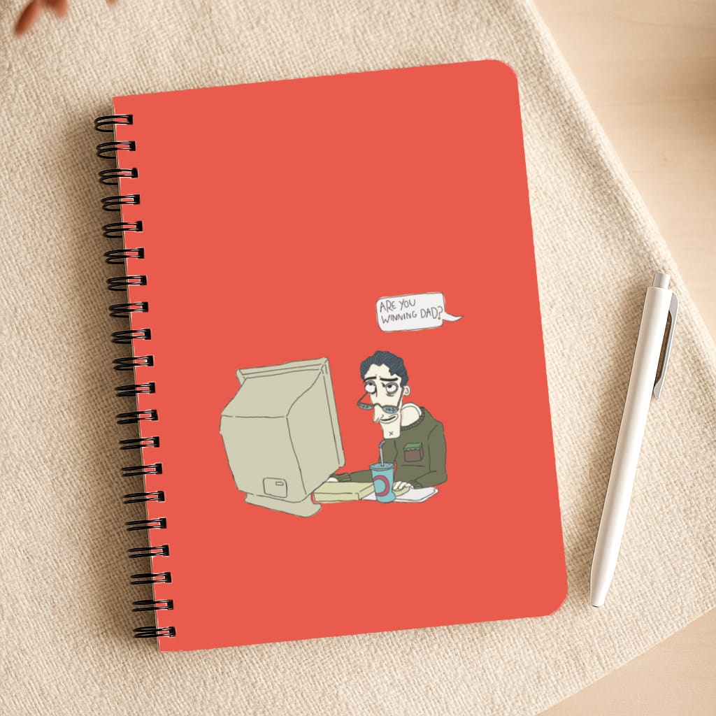 Are You Winning Dad Notepad