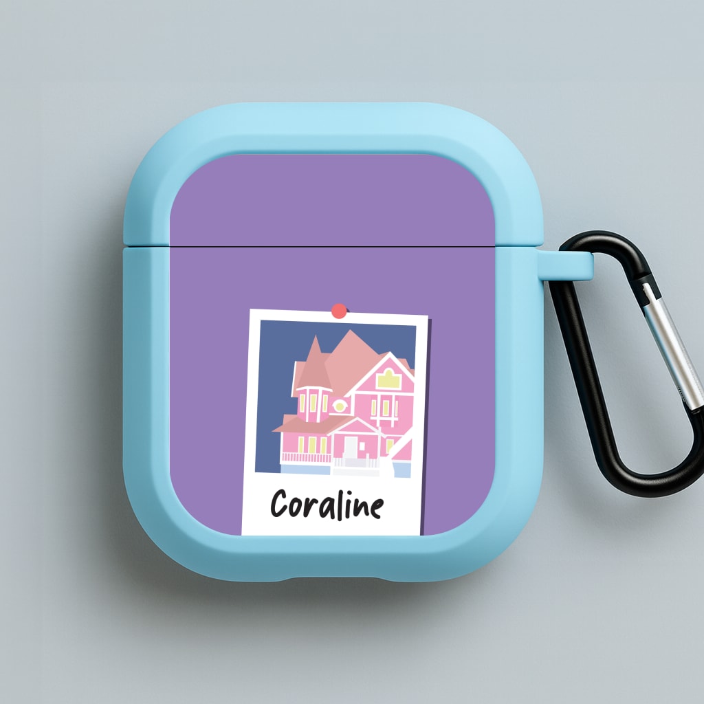 House Blue AirPods Case