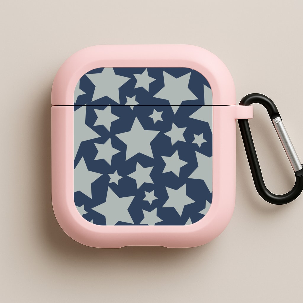 Stars Pink AirPods Case