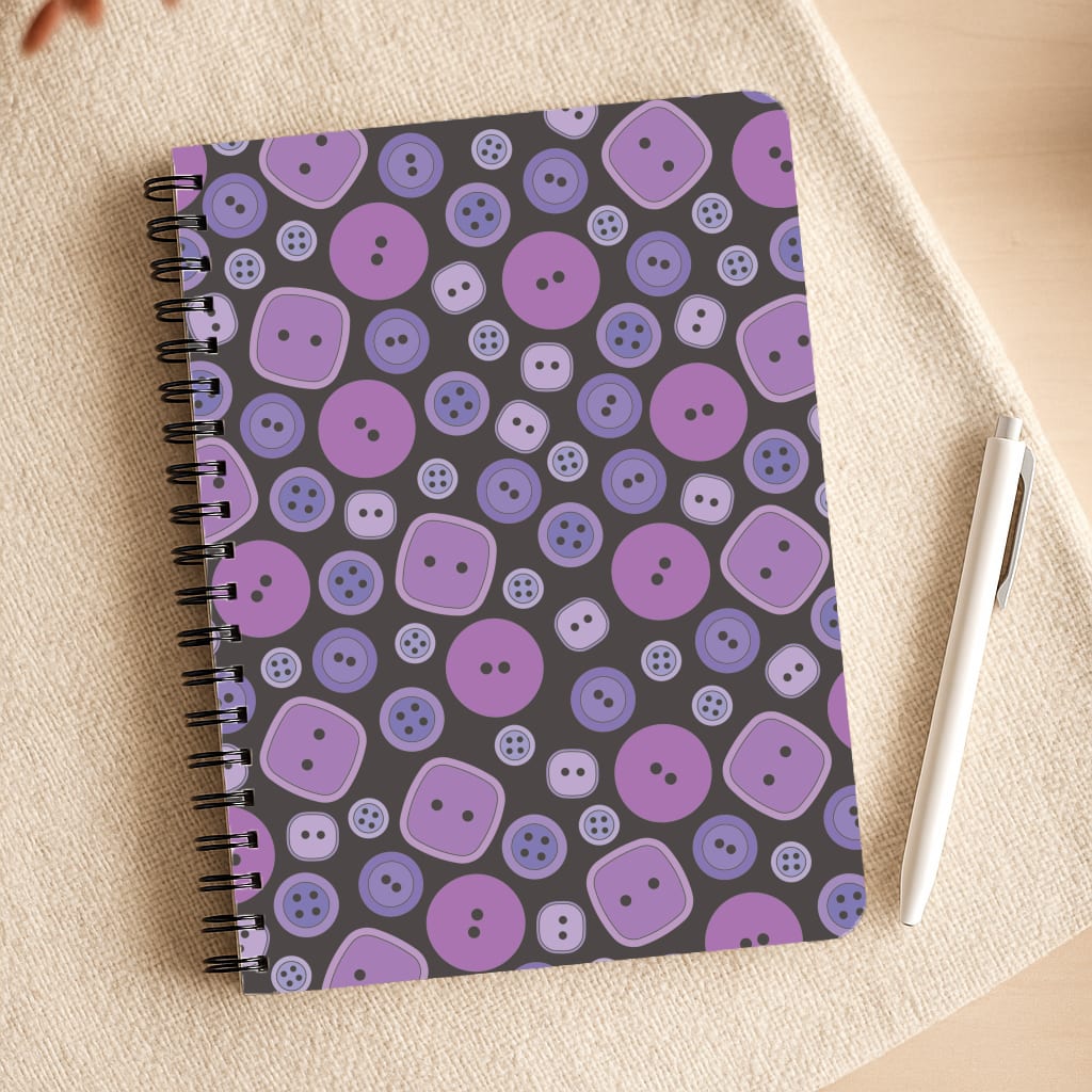 Button Pattern Notepad