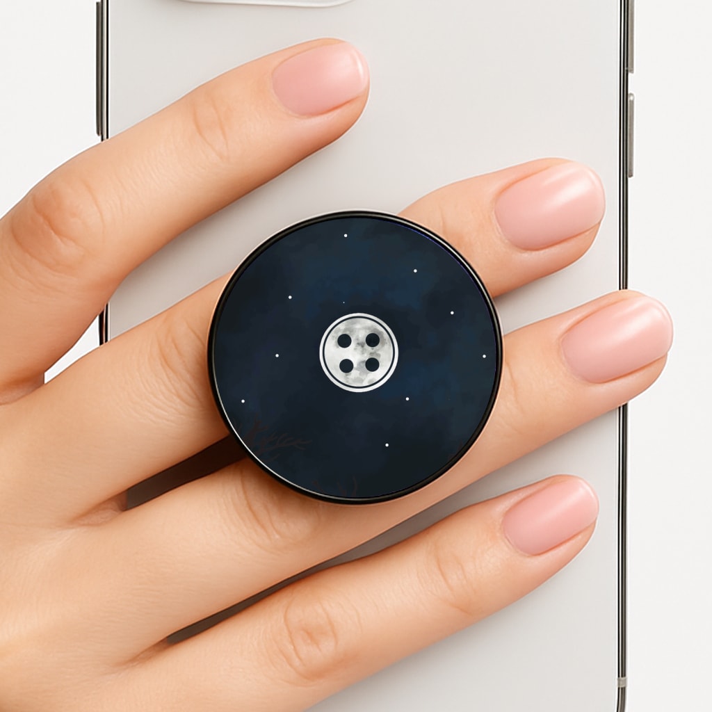Button Phone Grip