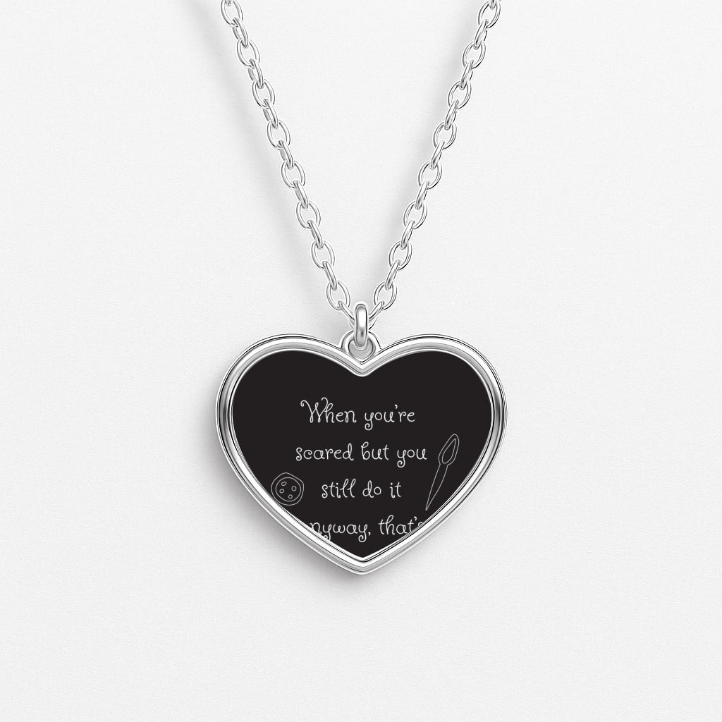 That's Brave Heart Necklace