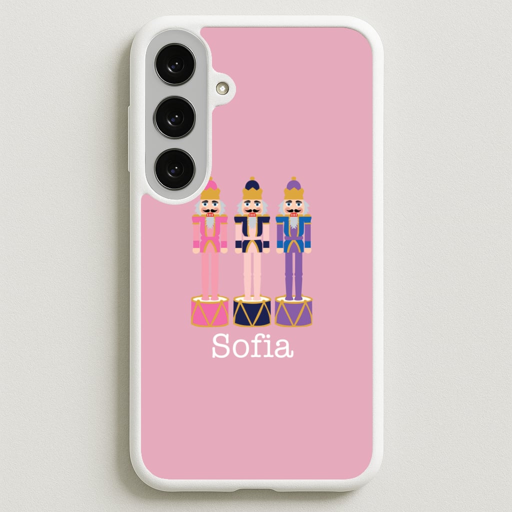 Nutcracker - Personalised Christmas Phone Case for Galaxy S25FE