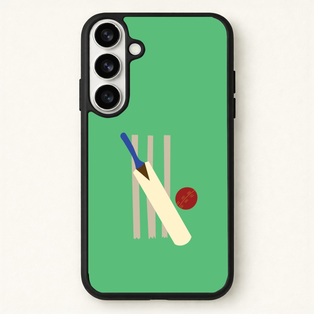 Wickets - Cricket Phone Case for Galaxy S26 Plus
