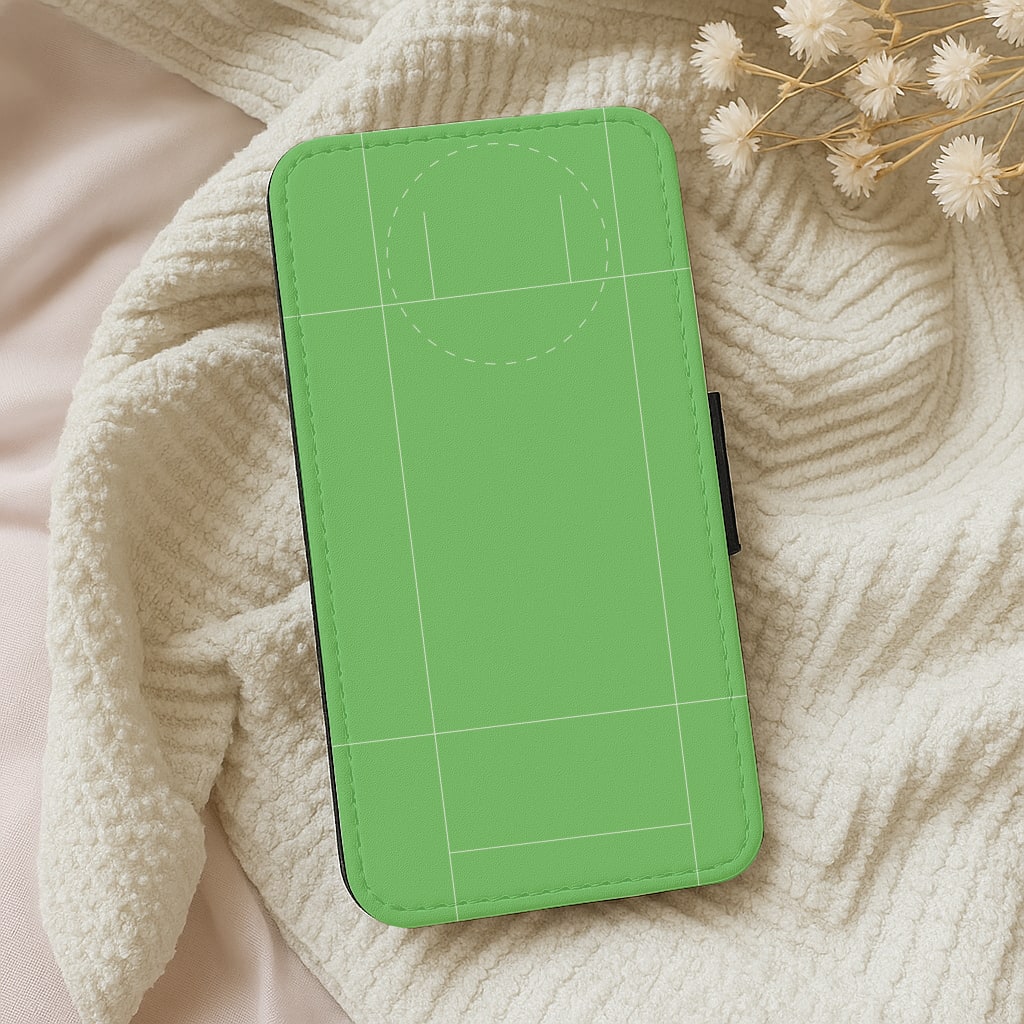 The Pitch - Cricket Wallet Phone Case
