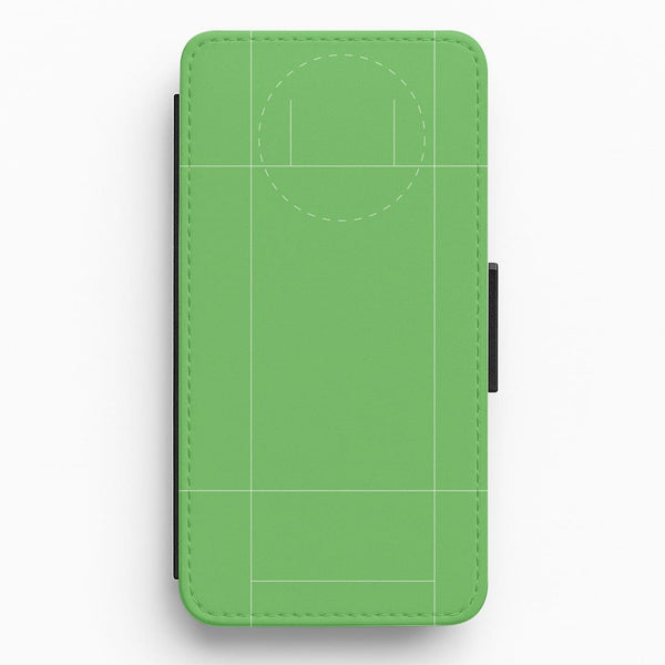 The Pitch - Cricket Flip / Wallet Phone Case