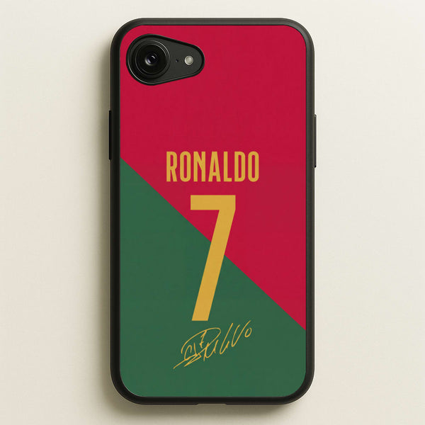 Portugal - Christiano Ronaldo CR7 Phone Case - iPhone 16e / Standard