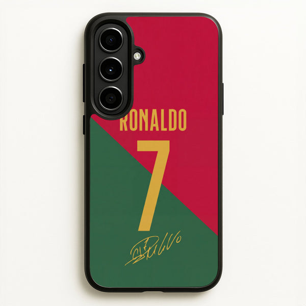 Portugal - Christiano Ronaldo CR7 Phone Case - Galaxy A56 / Standard