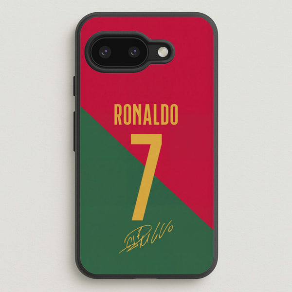 Portugal - Christiano Ronaldo CR7 Phone Case - Google Pixel 9a / Standard