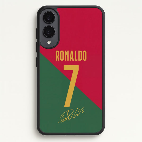 Portugal - Christiano Ronaldo CR7 Phone Case - Galaxy S25 Edge / Standard