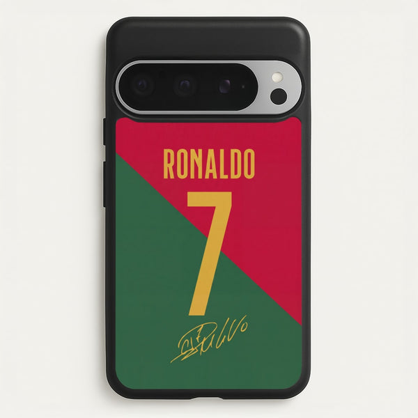 Portugal - Christiano Ronaldo CR7 Phone Case - Google Pixel 9 Pro XL / Standard