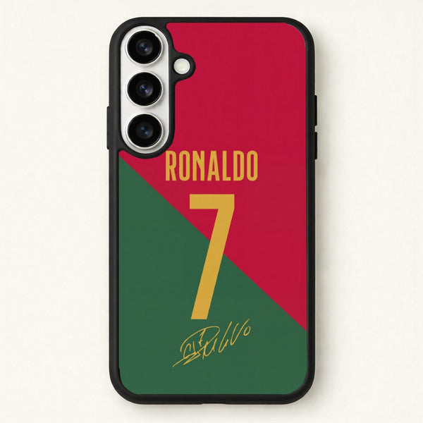Portugal - Christiano Ronaldo CR7 Phone Case - Galaxy S26 / Standard