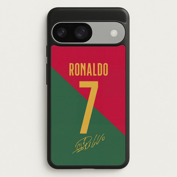 Portugal - Christiano Ronaldo CR7 Phone Case - Google Pixel 9 / 9 Pro / Standard