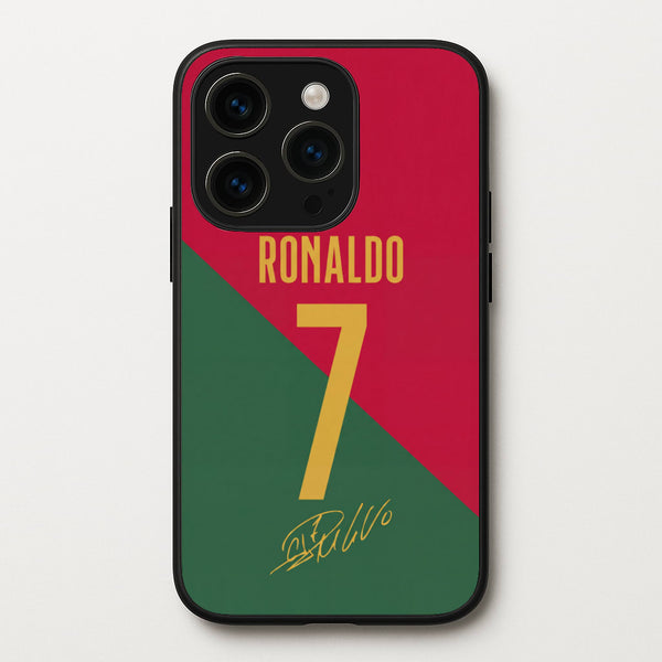 Portugal - Christiano Ronaldo CR7 Phone Case - iPhone 15 Pro / Standard
