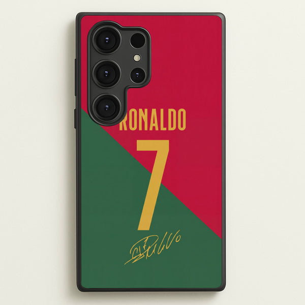 Portugal - Christiano Ronaldo CR7 Phone Case - Galaxy S25 Ultra / Standard