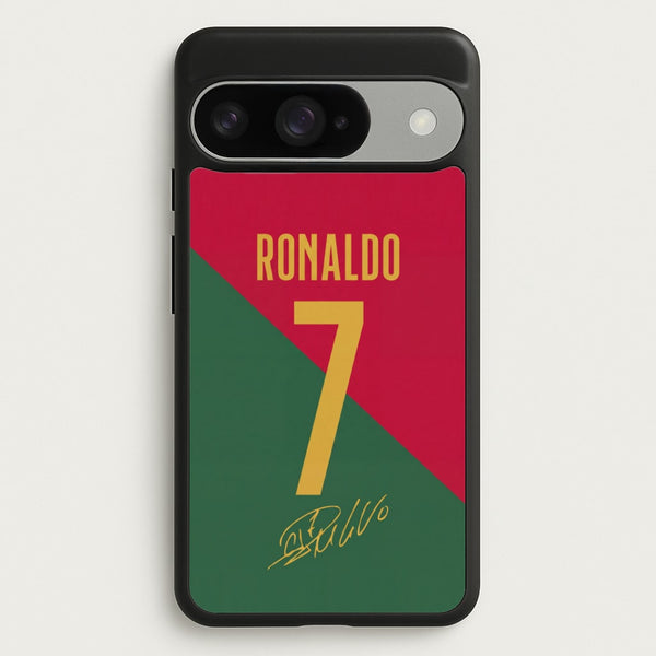 Portugal - Christiano Ronaldo CR7 Phone Case - Google Pixel 10 / 10 Pro / Standard