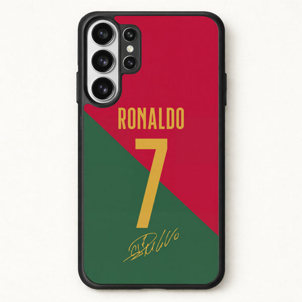 Portugal - Christiano Ronaldo CR7 Phone Case - Galaxy S26 Ultra / Standard