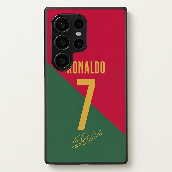 Portugal - Christiano Ronaldo CR7 Phone Case - Galaxy S24 Ultra / Standard