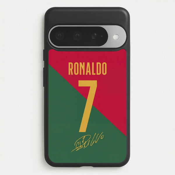 Portugal - Christiano Ronaldo CR7 Phone Case - Google Pixel 10 Pro XL / Standard