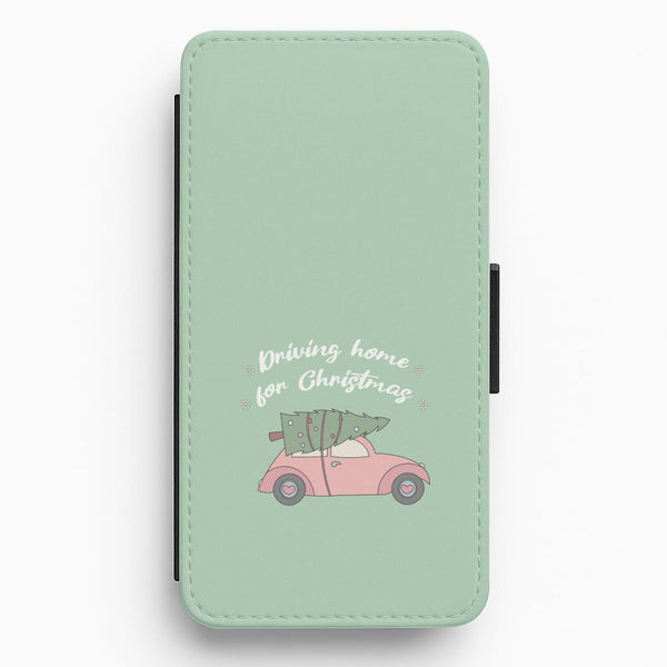 Driving Home For Christmas - Christmas Songs Flip / Wallet Phone Case