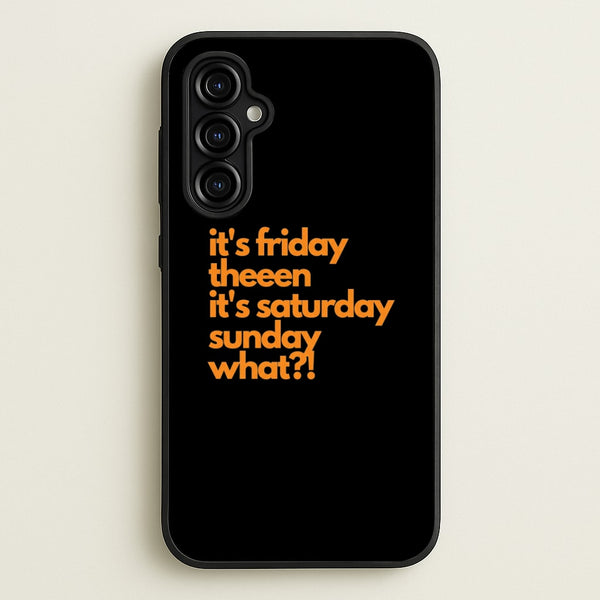 Friday Then - Lando Norris Phone Case - Galaxy A54 / Standard