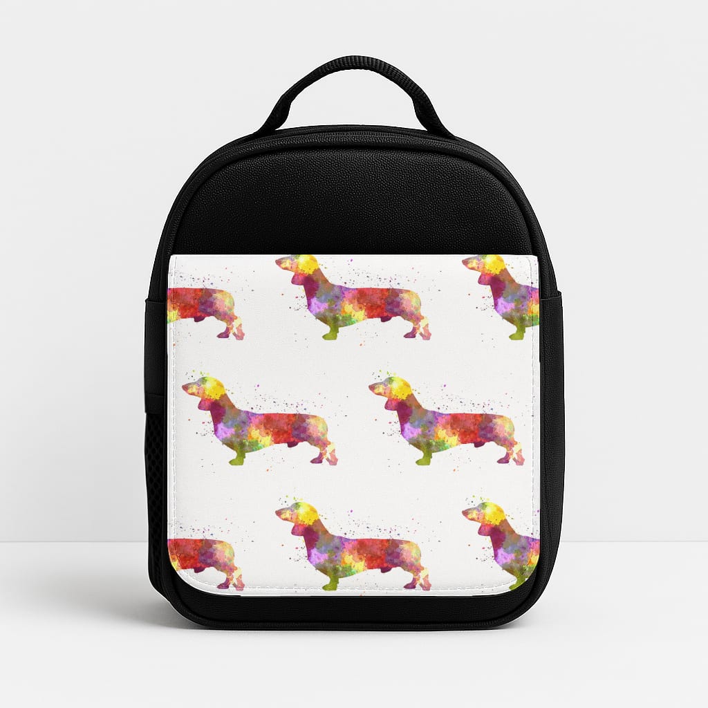 Watercolour Dachshund Insulated Lunchbox